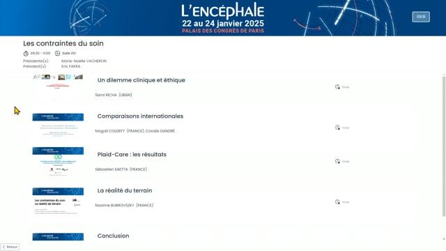 Les contraintes du soin