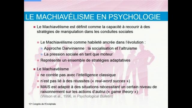 Le machiavélisme