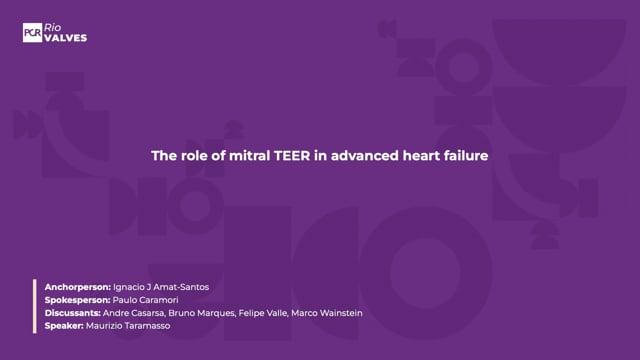 The role of mitral TEER