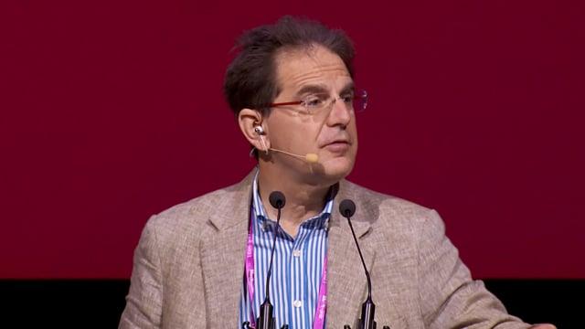 New stroke over a damaged parenchyma