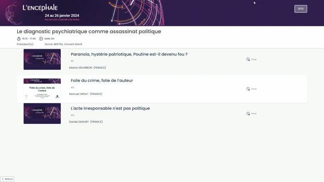 Le diagnostic psychiatrique comme assassinat politique