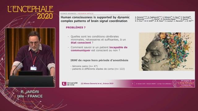 Analyse des résultats en neurosciences et schémas cérébraux de la conscience