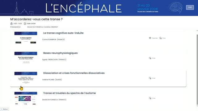 M’accorderez-vous cette transe ?