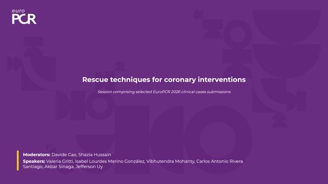 Rescue techniques for