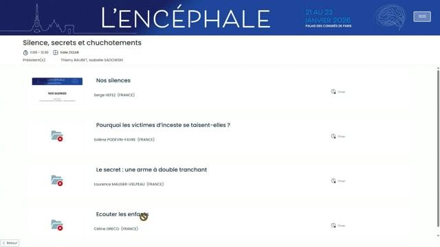 Silence, secrets et chuchotements