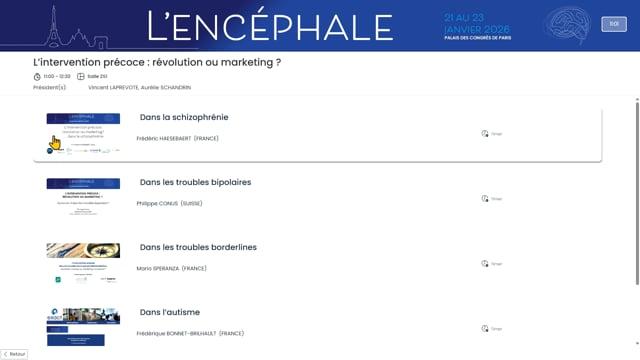 L’intervention précoce : révolution ou marketing ?