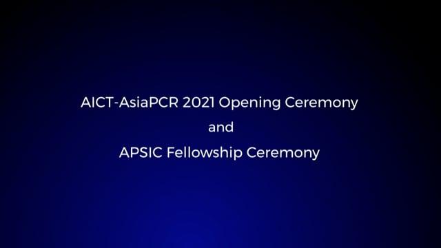 AICT-AsiaPCR 2021 Opening